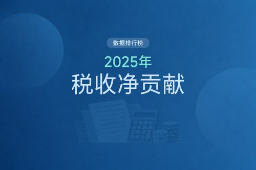 2025年全国各省市税收净贡献排名：广东8965.9亿元居首