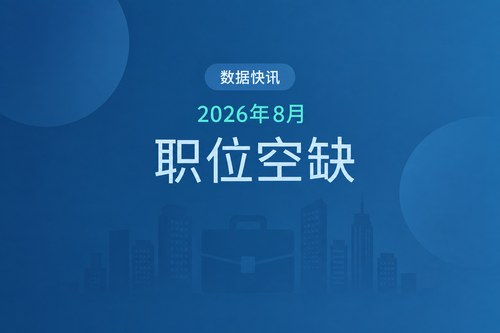 美国2026年8月职位空缺降至707.9万个，创五个月新低