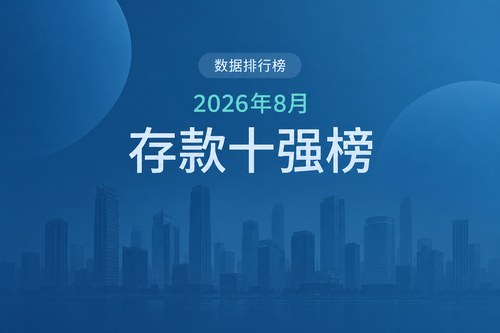 2026年8月金融存款余额排名前10的地级市：苏州59451.5亿元居首，嘉兴增长最高