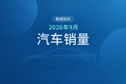 中国2026年9月汽车销量295.6万辆同比下降8.4%，新能源汽车增长13.6%