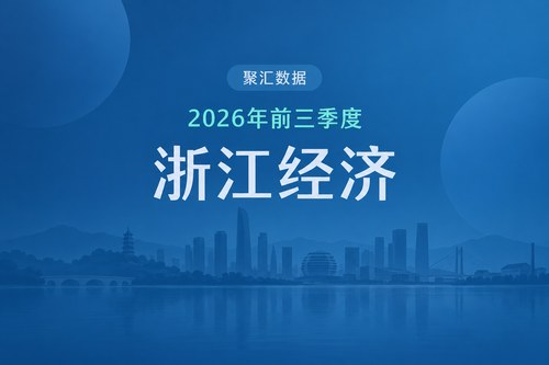 2026年前三季度浙江经济数据表：GDP增长5.6%，下降11.9%