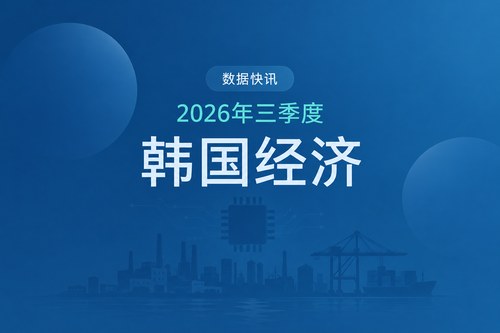 韩国2026年第三季度GDP环比增长1%，同比增长3.4%