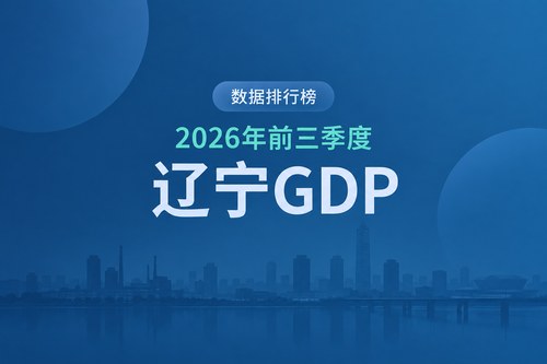 2026年前三季度辽宁各市GDP排名：大连7726.7亿元居首，葫芦岛名义增速第二